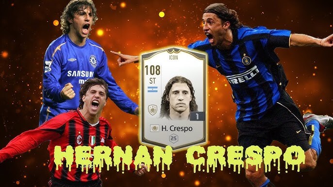 Sự nghiệp bóng đá của cầu thủ Hernan Crespo FO4
